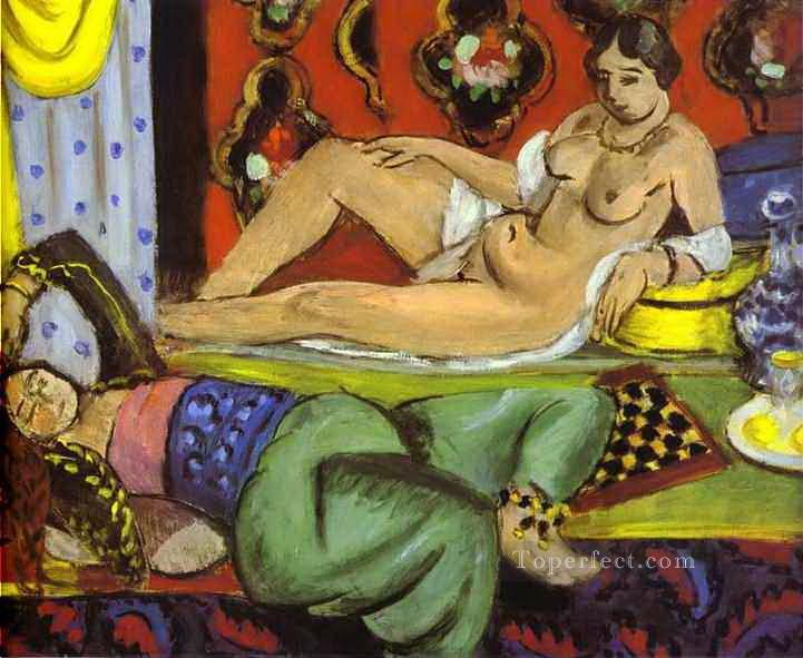 オダリスクのヌード 1928 年抽象フォービズム アンリ・マティス油絵